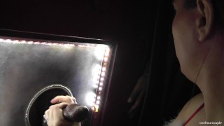 HOTWIFE INTERRACIAL CREAMPIE GLORYHOLE CUM DUMP!!